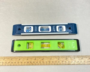 Torpedo level Lot 2 Pc Spirit Levels 9" w/ 1 Empire - Picture 1 of 4