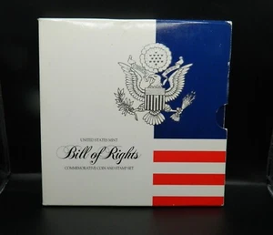 1993 BILL OF RIGHTS COIN AND STAMP SET - Picture 1 of 7