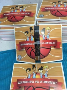 2020 S BASKETBALL HOF ENHANCED UNCIRCULATED CURVED 1/2$  KIDS SET. GREAT GIFT! - Picture 1 of 9