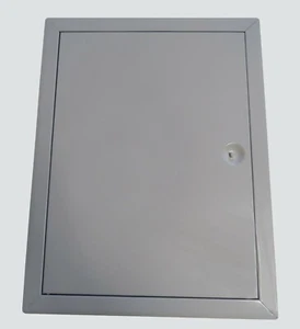 Revisionsklappe Revisionstür 200x600mm Weiß Softline mit Vierkantverschluss - Bild 1 von 5