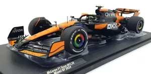 Solido 1/18 Scale Diecast S1814201 - McLaren F1 Team MCL38 #4 Miami GP 24 - Picture 1 of 5