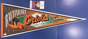 Milt Pappas Signed Baseball Pennant JSA AN61293 - Picture 1 of 5