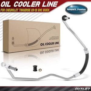 Transmission Oil Cooler Hose Assembly for Chevrolet Traverse 2009-2019 GMC Buick - Picture 1 of 8