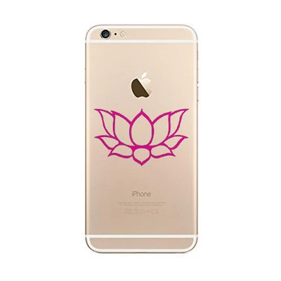 Lotus Flower Sticker Die Cut Decal for mobile cell phone Smartphone Cup Decor - Image 1 of 4
