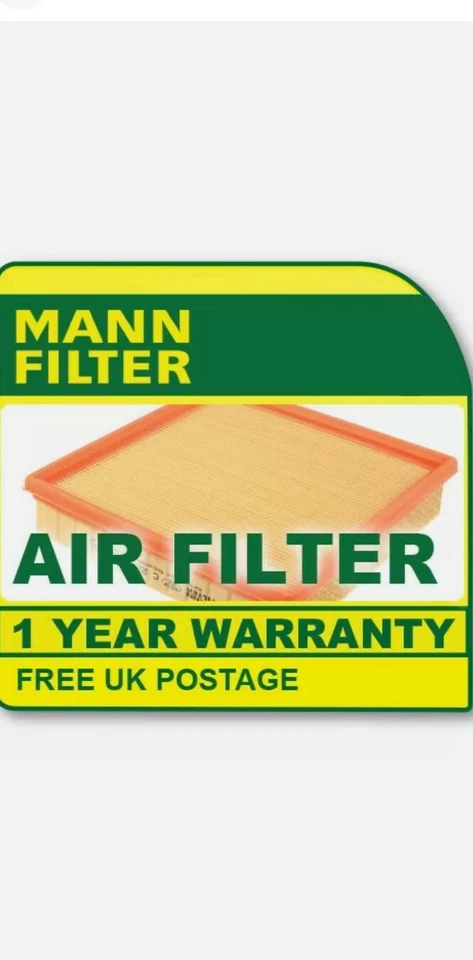 C31005 MANN HUMMEL воздушный фильтр (Honda Civic) новый O.E SPEC с 1 год гарантии! - Изображение 1 из 1