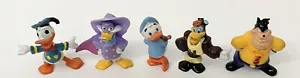 Vintage Walt Disney Donald Duck/Ducktales Lot 5 Mini PVC Figuren Tortenaufleger - Bild 1 von 5