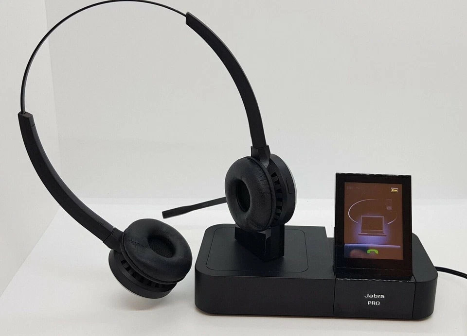 Jabra PRO 9470 Duo Midi Boom Wireless Headset - P/N 9470-26-904-102 - Image 1 of 1