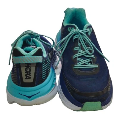 Hoka Bondi 5 Women's Sneakers Running Shoes Blue Size 9 - Image 1 of 4
