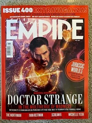 DOCTOR STRANGE Multiverse Of Madness Issue 400 EMPIRE Movie Magazine May 2022