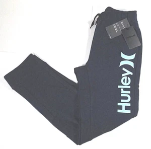 Hurley X20-DRI Youth Boys Med Activewear Obsidian Heather Knit Jogger Pants, New - Picture 1 of 10