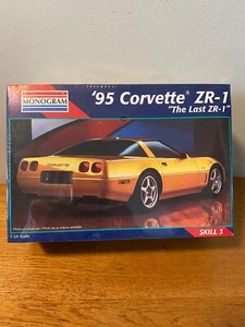 Monogramm '95 Corvette ZR-1 ""The Last ZR-1" Modellbausatz werkseitig versiegelt 1:25 Skill 2 - Bild 1 von 14