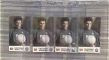 (4) CRISTIANO RONALDO Portugal 2006 UK Traditions World Football Soccer Card Lot
