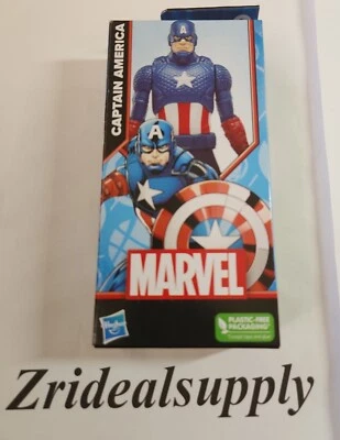 Boneco Marvel-Capitão América 6" com escudo Hasbro - Imagem 1 de 2