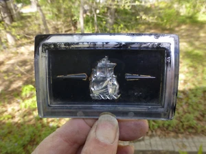 1946 1947 1948 1949 Plymouth Clock Delete Dashboard insert 4" x 2 3/8" - Picture 1 of 4