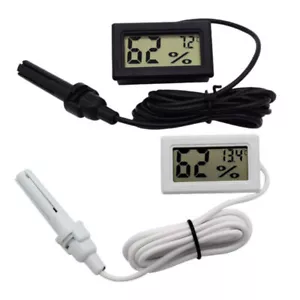 Termómetro Digital Higrómetro Temperatura Humedad Monitor Medidor Sonda para Incubadora - Imagen 1 de 14