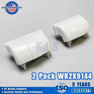 (2 Paquete) WR2X9144 Estante Refrigerador Barra Retenedora Soporte PS299562 AP2060697 - Imagen 1 de 13