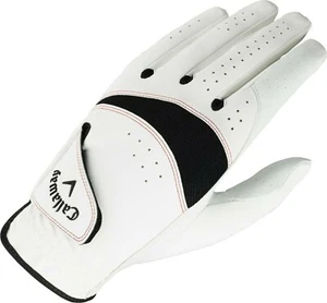 NEW! Callaway X-Tech Golf Glove Men's Left Hand Color White/Black/Red Reg Medium - Picture 1 of 2