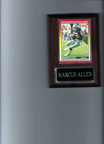 MARCUS ALLEN PLAQUE LOS ANGELES RAIDERS LA FOOTBALL NFL   C2 Cover