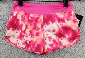 ID Ideology Tie-Dye Shorts Toddler & Little Girls 5 Pink Shock Elastic-Waist - Picture 1 of 13