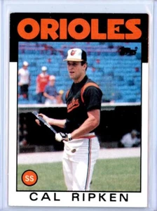 1986 Topps Baseball #340 Cal Ripken Orioles - Bild 1 von 2