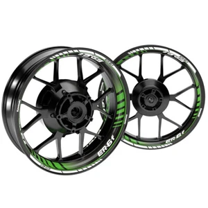 Kawasaki ER6F Autocollant de Jante Techno Premium Moto Rim Autocollants - Picture 1 of 6