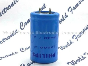 1pcs - PHILIPS 058 10000uF 40V Snap-In Capacitor -2222 058 47103 - Picture 1 of 5