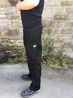 Scruffs Worker Trousers black cargo style With knee pad pockets