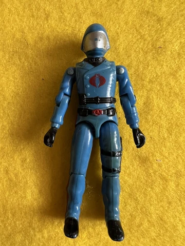 GI JOE Cobra Commander Straight Arm V1 Enemy Leader 1982 Cover