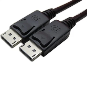 DisplayPort to DisplayPort Cable Male to Male DP to DP 4K Resolution 6 Feet - Picture 1 of 1