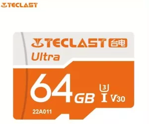 Teclast 64GB Class 10 - Micro SD Memory Card - SDXC UHS-I A1 V30 4K Video Record - Picture 1 of 4