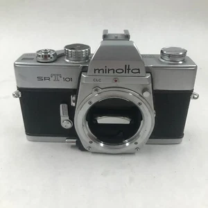Minolta Srt 101 Relax SLR Camera Body ONLY Untested Parts Repair - Picture 1 of 9