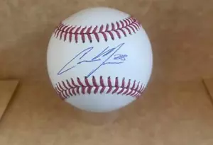 CAMERON MAYBIN TIGERS/BRAVES SIGNED AUTO M.L. BASEBALL BAS AUTHENTICATED - Picture 1 of 2
