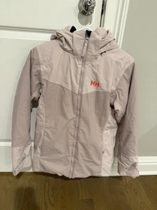 Helly Hansen Youth Girls Ski Jacket And Snow Pants Size 14 Pink - Picture 1 of 13