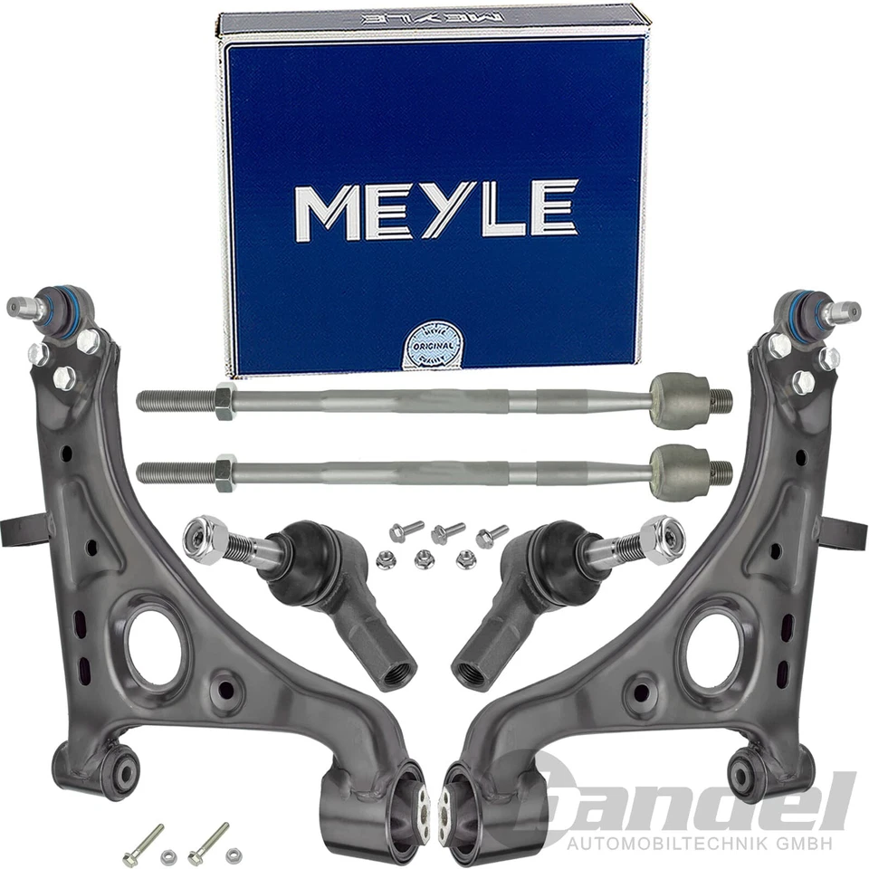 MEYLE Wishbone Ensemble 6 Pièces Avant Convient pour Opel Moka X J13 Chevrolet - Photo 1/4