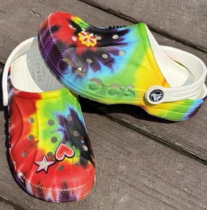 Kleinkind Größe 13 C Batik Crocs - Bild 1 von 5