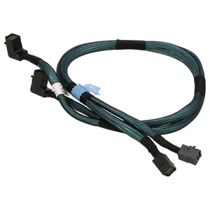 Dell SAS Kabel PowerEdge R940 8x 2,5" BP SAS A SAS B to RAID Controller - 47FV4 - Bild 1 von 6