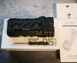 LOOP GEAR SK05 flache LED Taschenlampe mit 6000mAh Powerbank ERNSTHAFTE TASCHENLAMPE GRADE A+++++ - Bild 1 von 16