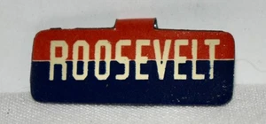 VTG 1936 Franklin Roosevelt FDR TAB campaign button political presidential - Picture 1 of 2