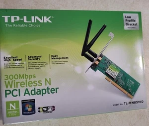 TP-Link TL-WN851ND (845973050641) PCI Adapter - Afbeelding 1 van 4