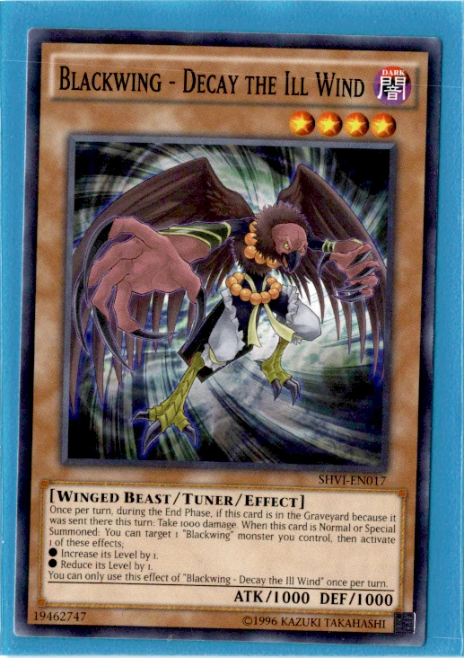 Blackwing - Decay the Ill Wind | SHVI-EN017 | Yu-Gi-Oh! TCG - Image 1 of 1