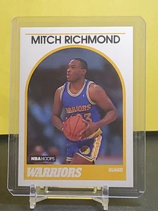 Aros de la NBA 1989-90 - Mitch Richmond #260 (RC) Golden State Warriors - Imagen 1 de 2