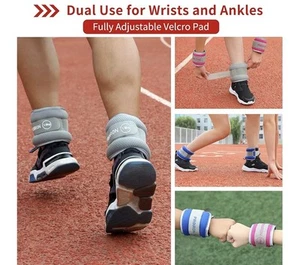Pro Iron Ankle And Wrist Weights - Picture 1 of 6