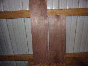 2 STCK. WALNUSS HOLZ OFENGETROCKNETE BRETTER 13/16 ZOLL DICK MENGE F273F FLACH KLAR - Bild 1 von 8