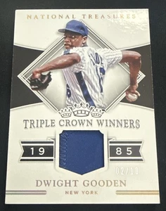 Dwight Gooden 2017 Tesori Nazionali Tripla Corona Vincitori 2/10 SSP NY METS - Foto 1 di 2