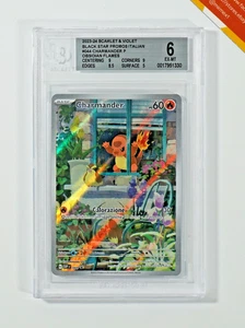 Pokemon BGS 6 Charmander #044 SVP Obsidian Flames ETB Promo 2023 Italiano - Picture 1 of 2