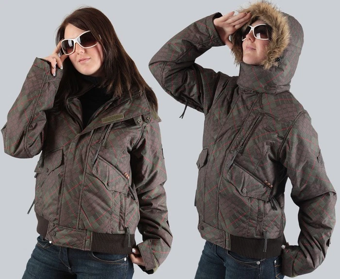 Protest Jacke/Snowboardjacke/Skijacke "Kazu", Farbe: Soldier, Größen: M + L - Bild 1 von 1