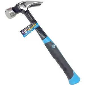 Bluespot 16oz Claw Hammer Soft Grip Fully Forged Steel Head Magnetic Rip - Picture 1 of 2