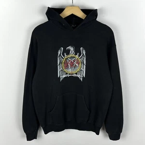 Sudadera con Capucha Negra Slayer Metal Rock Band 2003 Talla S Rara 00’s Streetwear De Colección - Imagen 1 de 10