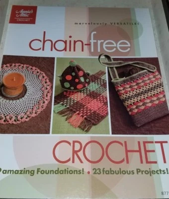 BD7 ANNIE'S ATTIC 2007, CHAIN-FREE CROCHET - 23 PROJECTS - Image 1 of 4