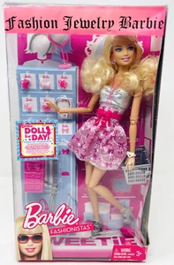 Fashion Jewelry Barbie Fashionistas Articulated Sweety Doll NIB - Picture 1 of 10